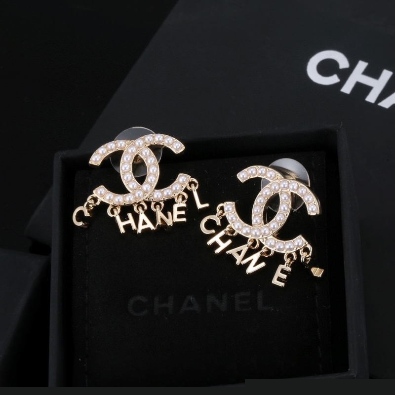 Ch*el earrings